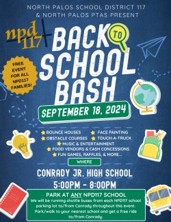 Back to School Bash flyer